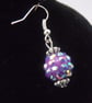 Shambala Type Sparkly Beads Earrings - Image 1