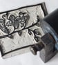 Roosting - hand printed bird lino print - Image 3