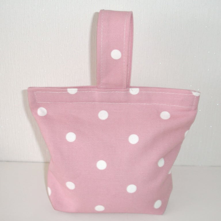 Door Stop Pink Polka Dot Dots Doorstop Filled With Sand