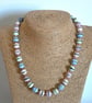 lampwork glass pastel beach beaded necklace - Image 6