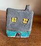 Summer Seconds!  Miniature rustic raku cottage - Image 1