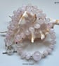 Designer Rose Quartz Statement Necklace  - Image 2