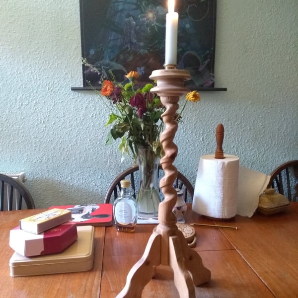 spiral candle stick