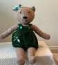 Handmade cuddly keepsake bear for all ages.