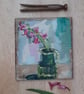 Spring pink  flower still life  - Image 6