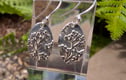Fine silver earrings