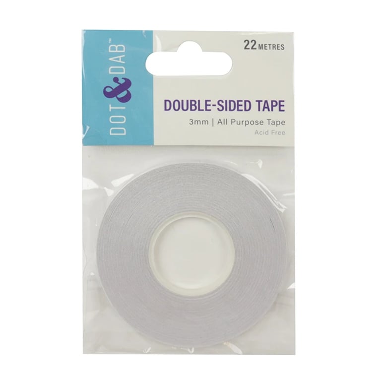 Dot & Dab Double-Sided Tape 3mm x 22m
