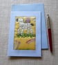 Individually Hand Crafted Textile Blank Card - Image 1