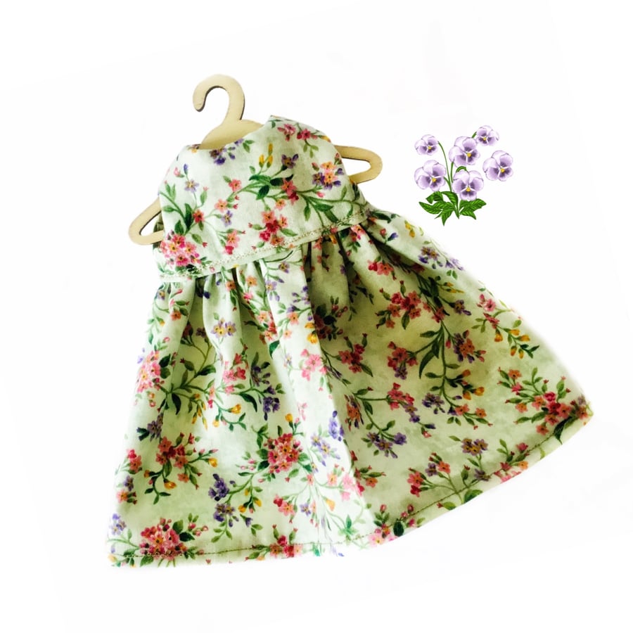 Reserved for Lesley - Flowered Dress