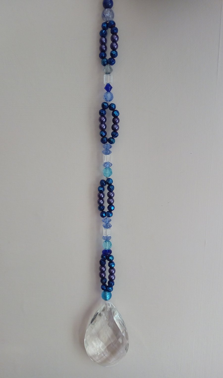 Glass Crystal  & Bead Light Catcher 