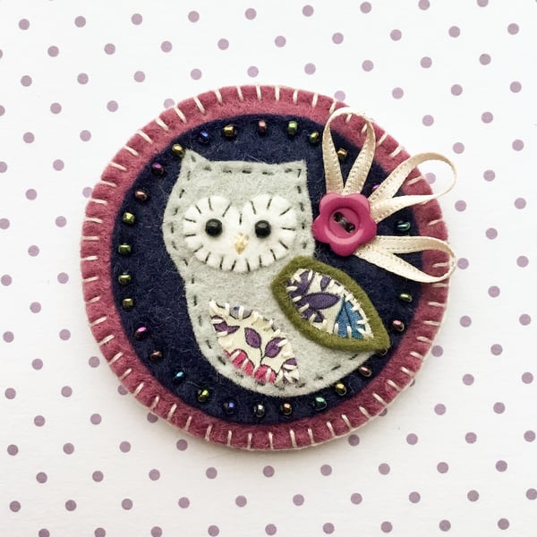 Owl Brooch