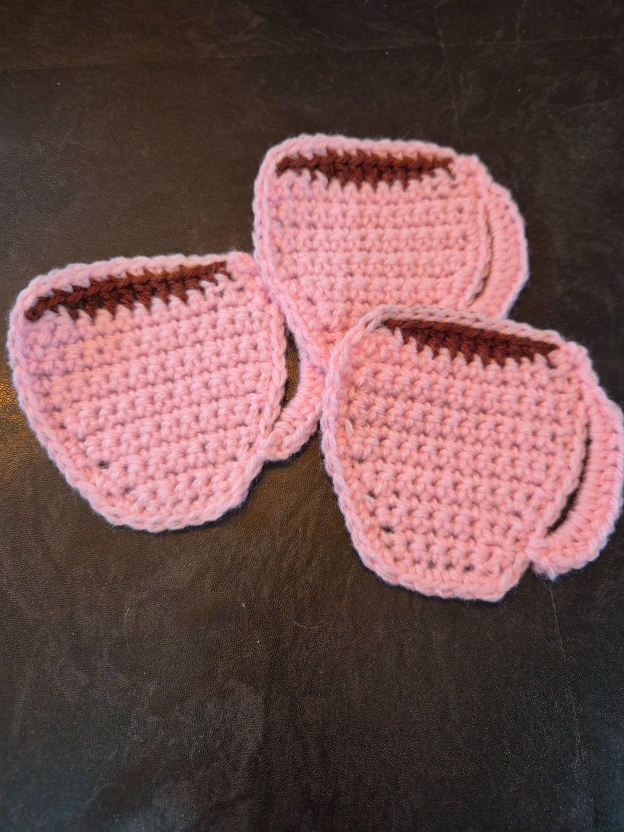Handmade Crochet Coasters Mitifs