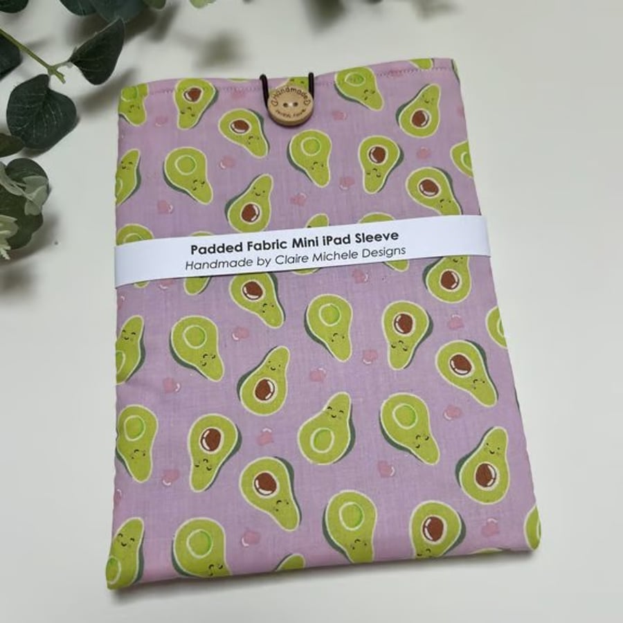 Padded iPad Mini Sleeve Cover, iPad Protector, ,E-Reader Protector, Travel 