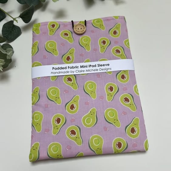 Padded iPad Mini Sleeve Cover, iPad Protector, ,E-Reader Protector, Travel 