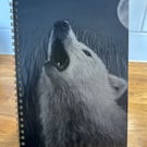 A5 Wolf Notebook