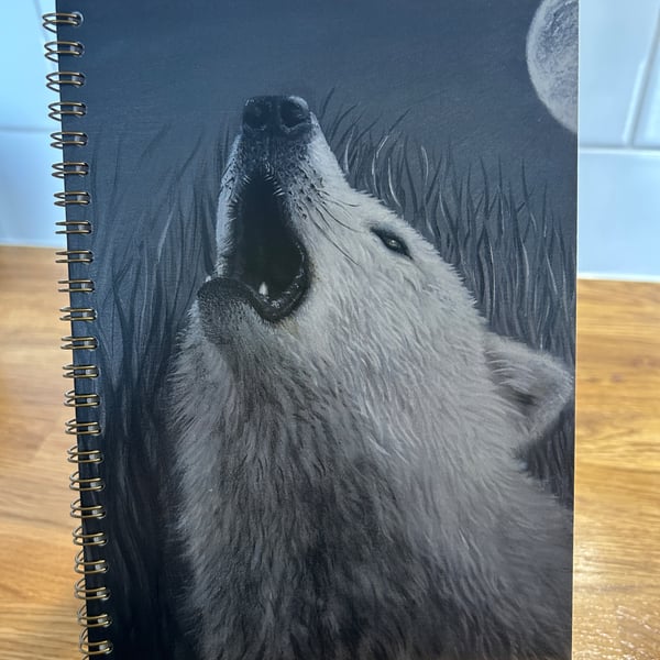A5 Wolf Notebook