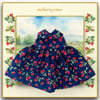 Navy Strawberries Dress 