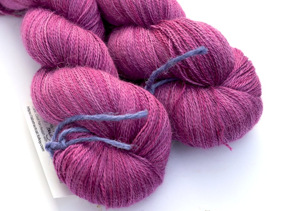 SALE: Optimism - Silky baby alpaca laceweight yarn