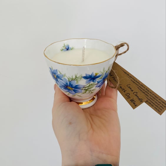 Luna Tea Cup Candle