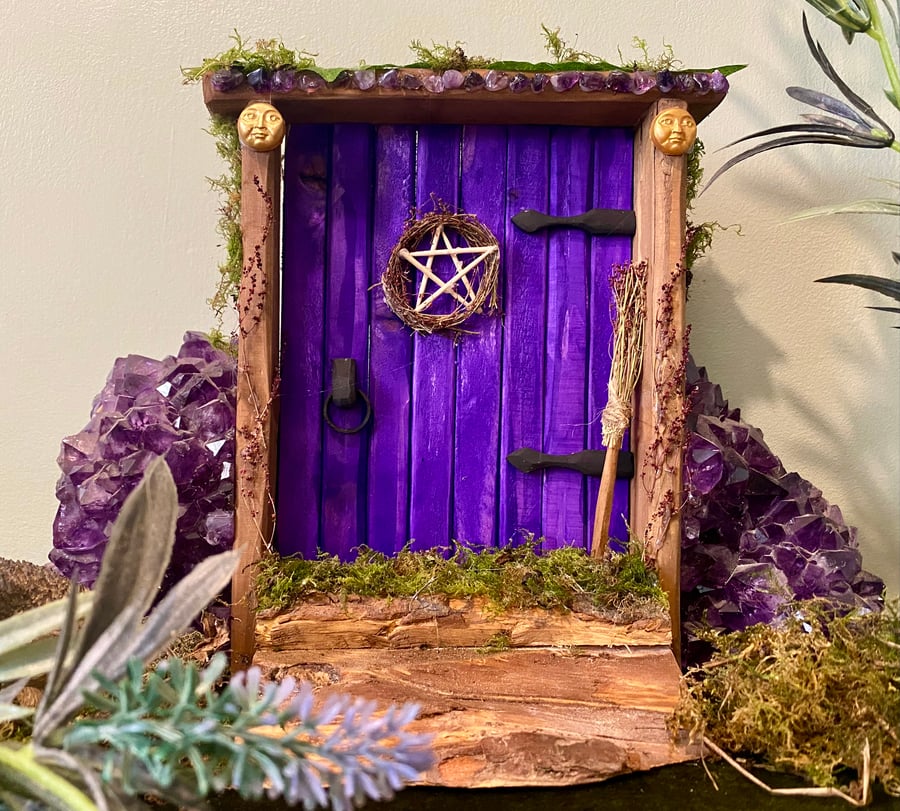 Witch Fairy Door Folksy