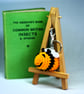 Crochet Bee Keyring Charm