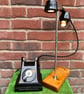 Decorative Desk or Table Lamp, Repurposed Vintage Ericsson Bakelite Telephone - Image 3