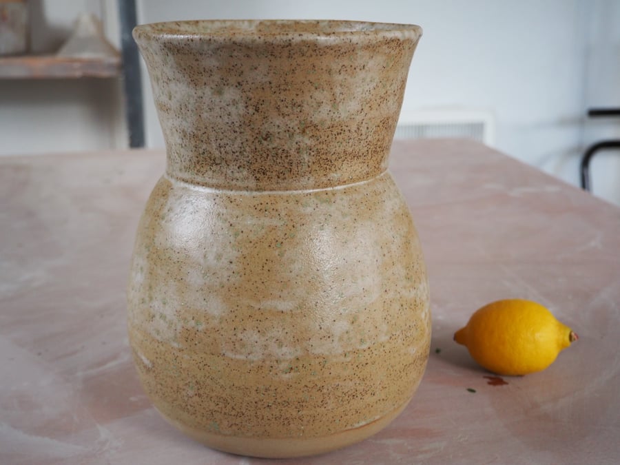 Large stoneware vase