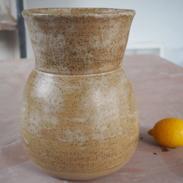Large stoneware vase