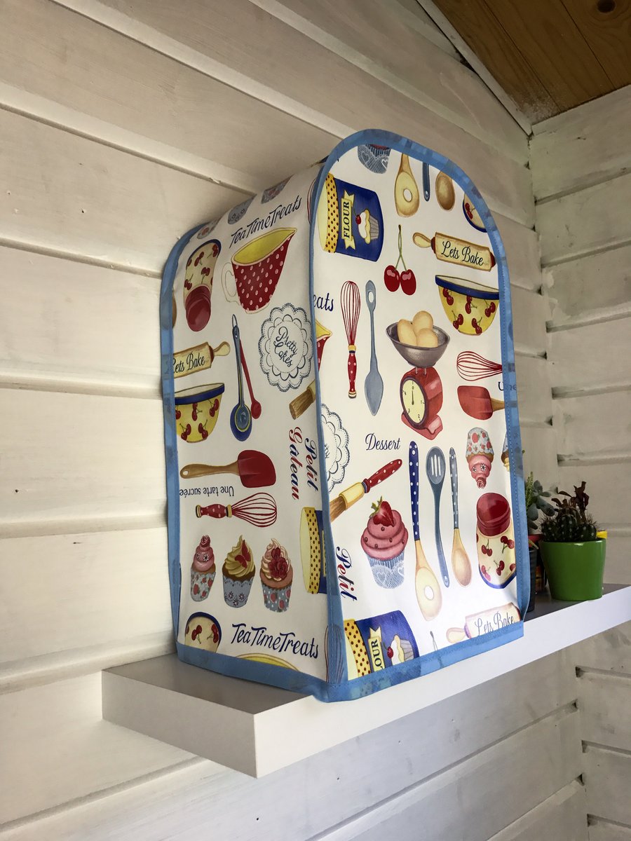 Retro 50s Baking PVC Magimix 420 XL Food Processor  Cover   