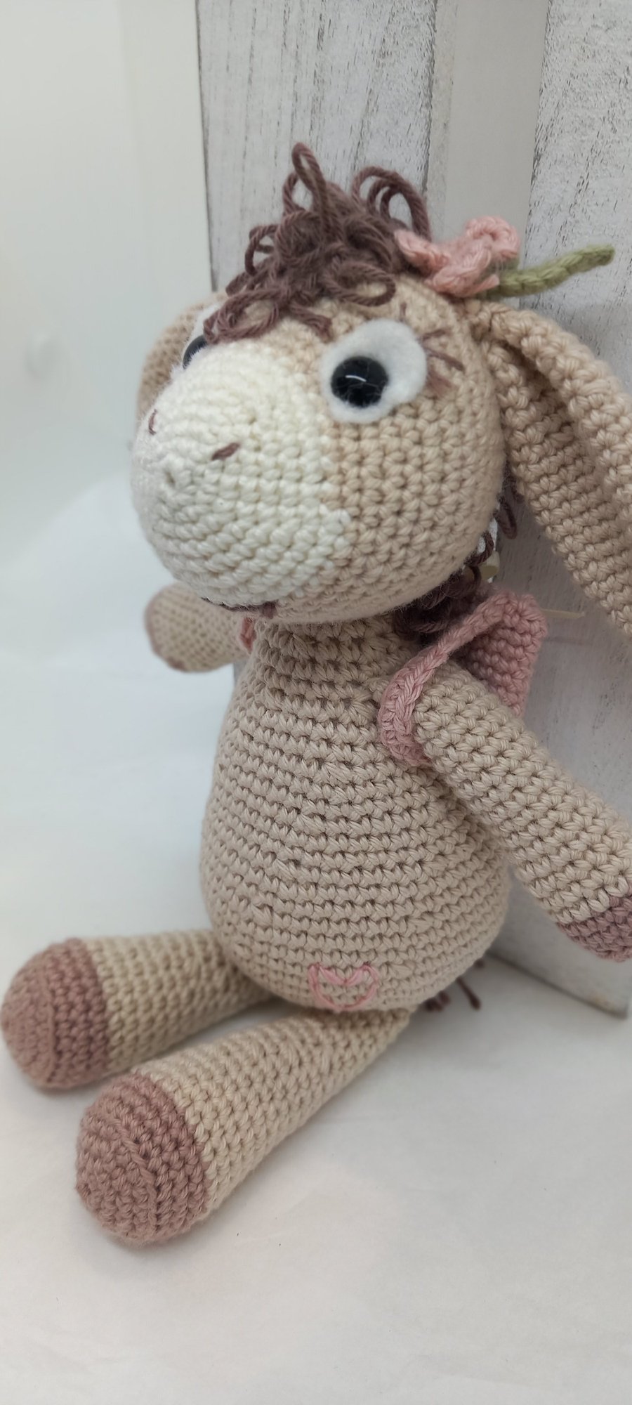 Cute Crochet Donkey