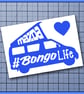 Mazda Bongo Van Life  Car Van Sticker Decal Bumper vinyl - Image 4