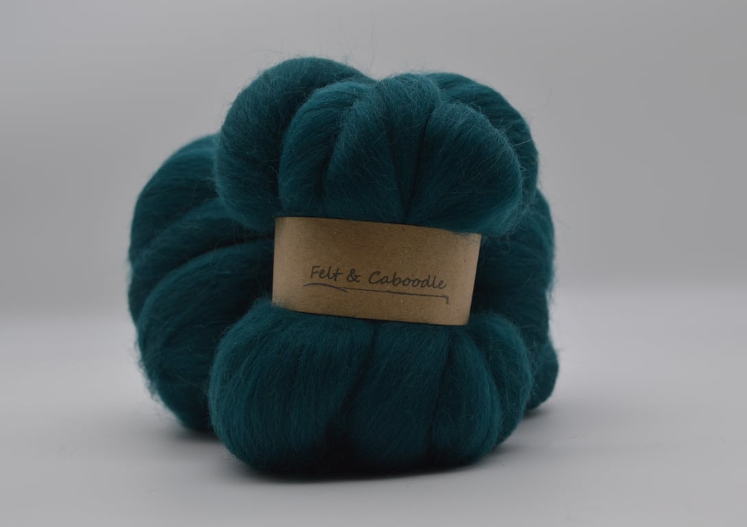 Mallard Green Corriedale top