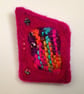  Felted Wooly Knit Brooch. - Image 1