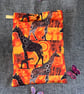 Book Sleeve, Cover, Pouch Giraffes Style material  