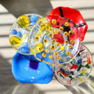 Fused Glass Bee Cup