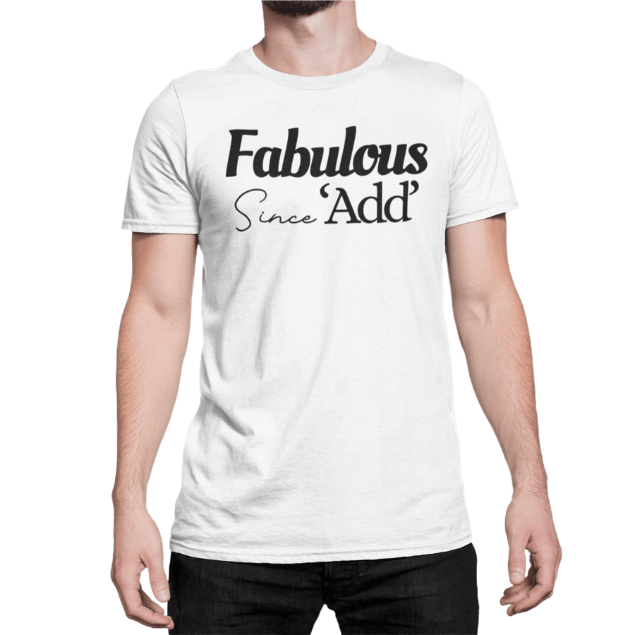 Personalised Birthday T Shiert FABULOUS Since (enter year)