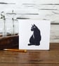 Black Cat Card - Cute Personalised Card, Custom Card, Father’s Day, - Image 5
