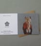 Suffolk Punch horse card - Image 3