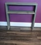 Handmade Rustic Wooden Console Table: Farmhouse Hallway Decor - Image 8