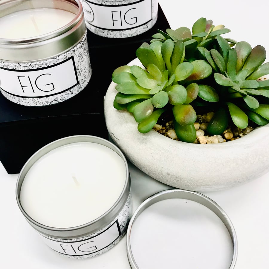 Fig Coconut Wax Candle