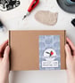 Lino printing kit with softcut blocks