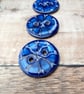Buttons, handmade pottery buttons, set of 3 - Image 4