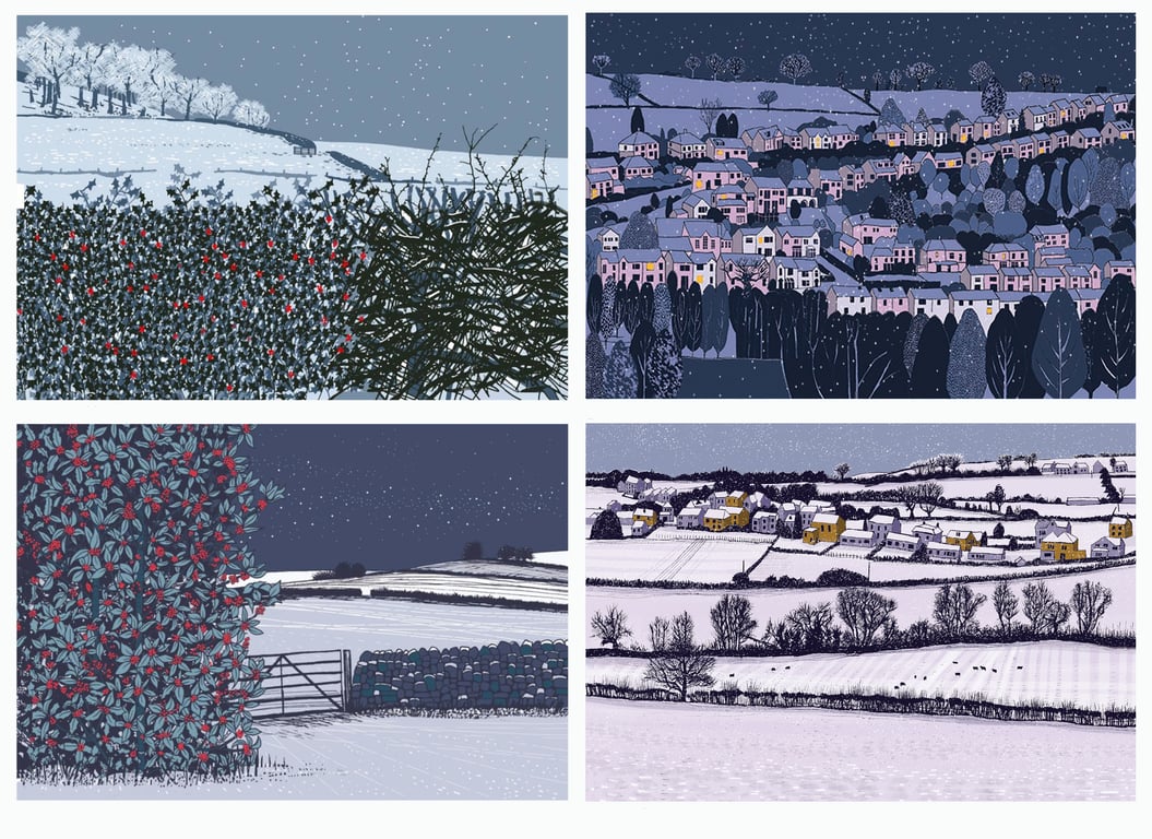 Festive cards - end of line