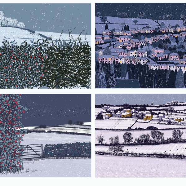 Festive cards - end of line