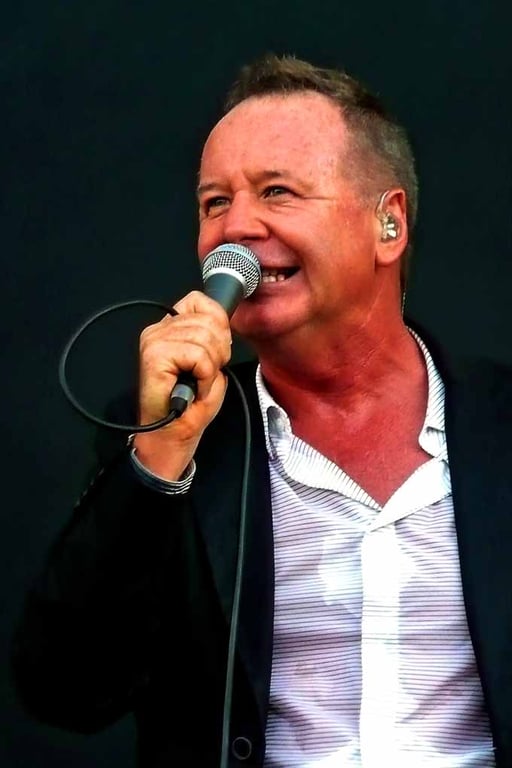 Jim Kerr Simple Minds Performing Live Photograph Print