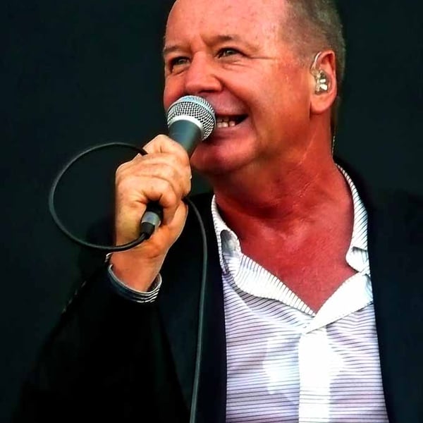 Jim Kerr Simple Minds Performing Live Photograph Print