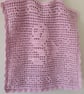 Hand–Crocheted Net Tote Bag with Rose Motif - Image 2
