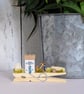 Tiny Handmade Coastal Wooden Peg Cottage Decoration  - Image 2