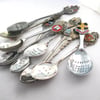 Post-Truth Souvenir Spoons, Handstamped Coffeespoons, Beautiful Bundle