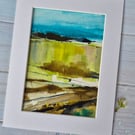 What lies beyond, an original landscape painting 